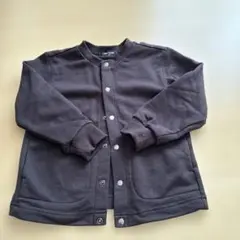 COMME CA ISM ボタン付きカーディガン M 黒