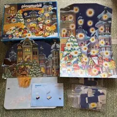 プレイモービル☆クリスマスアドベントカレンダー(ドールなし)付属品新品