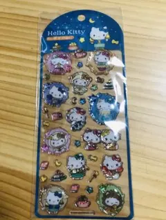 【香港限定】ボンボンドロップシール サンリオ ３Ｄステッカー　キティちゃん