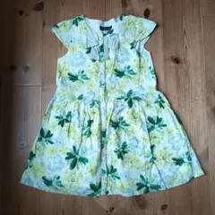 BeBe 花柄 半袖ワンピース 120