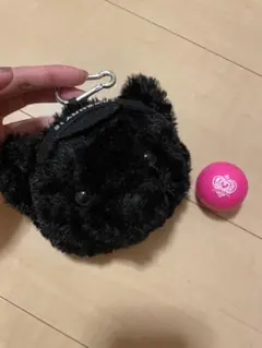 セントアンドリュース クマ型ポーチ ブラック