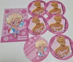 ブルーロック and GALLERY コースター ポストカード 士道龍聖 セット