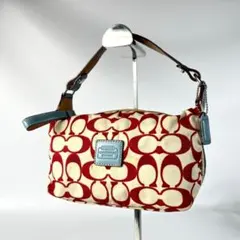 COACH シグネチャー ハンドバッグ 6362 アクセサリーポーチ ソーホー