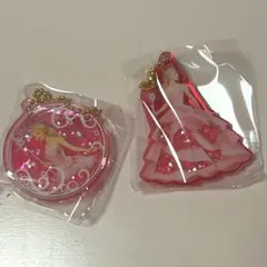 ウィキッド　ガチャ　グリッタースイングキーチェーン