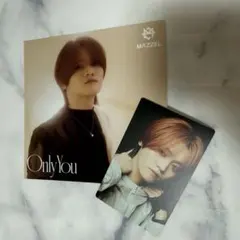 MAZZEL KAIRYUソロフォトカード OnlyYou アナザージャケット