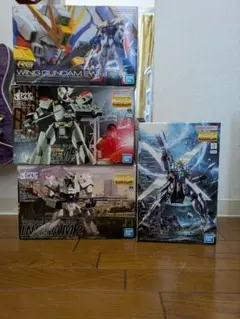 未組立 ガンプラ4点まとめ売り RGνセットMGケンプファーHGゼウス