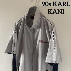 90sKARLKANIカールカナイトラックジャケットジャージメンズ半袖メンズfのサムネイル