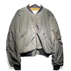 moussy マウジー MA-1 USED加工 ジャケット size F