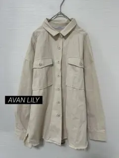 ま*け様 1549 AVAN LILY ミリタリーシャツジャケットのサムネイル
