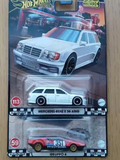 未開封　ホットウィール　メルセデス・ベンツ　E36　AMG　白色 ホットウィール《 メルセデス ベンツ E36 AMG 白 *ワゴン 》#未