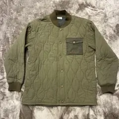 Columbia キルティングジャケット オリーブグリーン