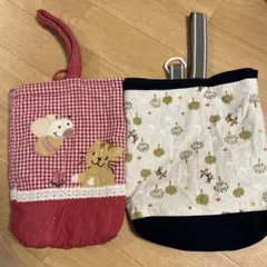 シューズバッグ 上靴 上履き入れ 2枚セット