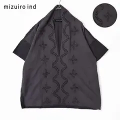 mizuiroind ミズイロインド カットワークレース刺繍 ブラウス 綿100のサムネイル