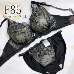 F85ラメヌーディ（アイボリー）♥️ブラジャーショーツセット♥️エメフィール系可愛い