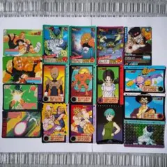ドラゴンボールZカード カードダス 17枚