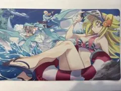 遊戯王 水着ブラックマジシャンガール プレイマット