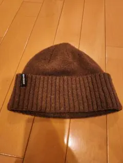 patagonia ブラウン ニット帽