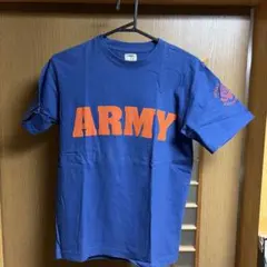 DUBBLE WORKS ARMY プリントTシャツ ブルー Sサイズのサムネイル