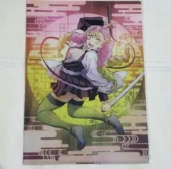 鬼滅の刃 刀鍛冶の里編 ティザービジュアル クリアファイル　甘露寺蜜璃