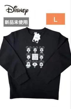 L　 Disney ミッキー スウェット　Mickey　ディズニー　トレーナー
