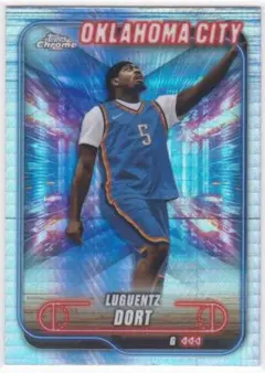 LUGENTZ DORT 2024-25 TOPPS CHROME PRISM