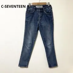 C-SEVENTEEN セブンティーン ストレッチ デニム XS ウエストゴム