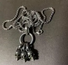 ドクロネックレス y2kグランジpunk平成ギャル男archive