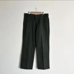 Dickies ワークパンツ 874 オリーブグリーン センタープレス 36