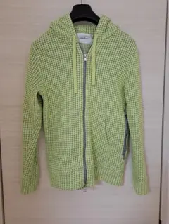 Seagreen シーグリーン ワッフルジップアップフーディパーカーのサムネイル