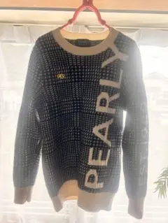 PEARLY GATES チェック柄セーター