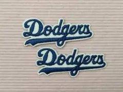 【MLB★WAPPEN】ロサンゼルスドジャース！ワッペン／タイプＭ＜2枚＞★