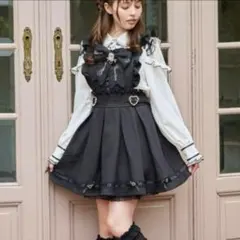 LIZLISA リズリサ リボンレースボレロカットカーディガン ブラック