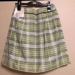 ラストセール　チェックプリーツスカート