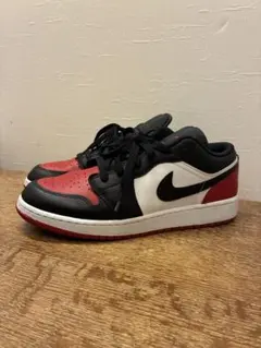 NIKE エアジョーダン1 LOW BRED TOE 25cm