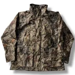 90s リアルツリーカモ フリース フィールドジャケット 古着 ストリート