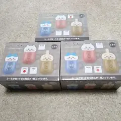 ちいかわ ふたつきおかおマグカップ 3個セット&クリアカード3枚おまけ付き