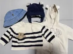 GAPベビー服、ハット 4点セット