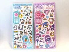 平成はっぴーフォン　サンリオ　シール　2枚セット