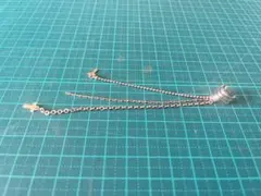 まとめてアクセサリー②　イヤーカフ フック②　クロス　金属　色シルバー