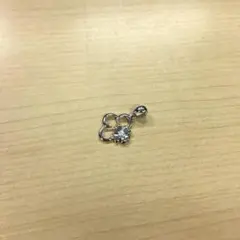 50円値下げ！クローバーモチーフのシルバー ペンダントトップ