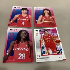 Wリーグ　トレカ　DENSO