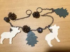 クリスマス ガーランド オーナメント 木製