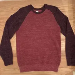 90s old GAP オールドギャップ Mサイズ ラグランスリーブ トレーナー