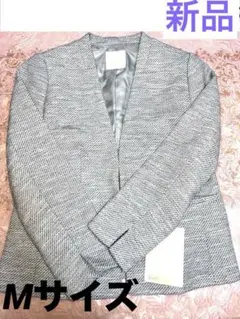 新品　WORLD ノーカラージャケット Mサイズ