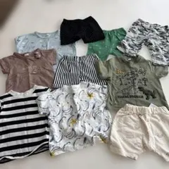 子供服 Tシャツ・パンツ まとめ売り 10点セット　男の子
