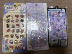 カラフル立体シール3シートセット