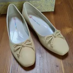 WA ORiental TRaffic　リボンパンプス　イエロー36