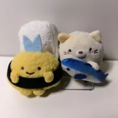 [2088]すみっコぐらし　てのりぬいぐるみ　京急スタンプラリーセット　2019 京急×すみっコぐらし 上大岡が「たぴおおおか駅」に。ぬいぐるみが