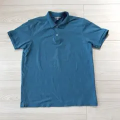 UNIQLO ユニクロ　ドライカノコポロシャツ　サイズXL ブルー青　半袖