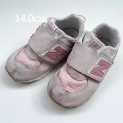 ニューバランス スニーカーシューズ 子供靴 キッズ ピンク574